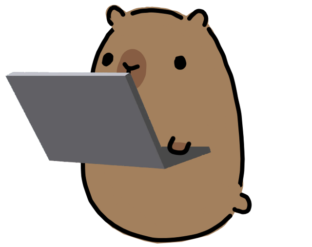 Laptop Capybara