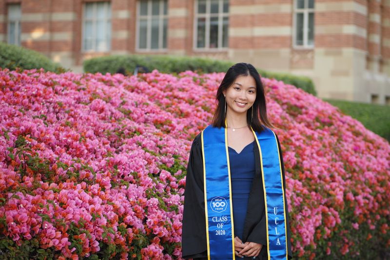 Photo Taken By My Dad When I Graduated From UCLA